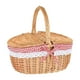 thumbnail image 2 of Cesta de picnic Gloria de mimbre tejida con tapa, 2 of 9