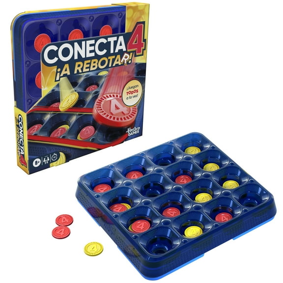 Juego de Mesa Hasbro Gaming Conecta 4 A Rebotar