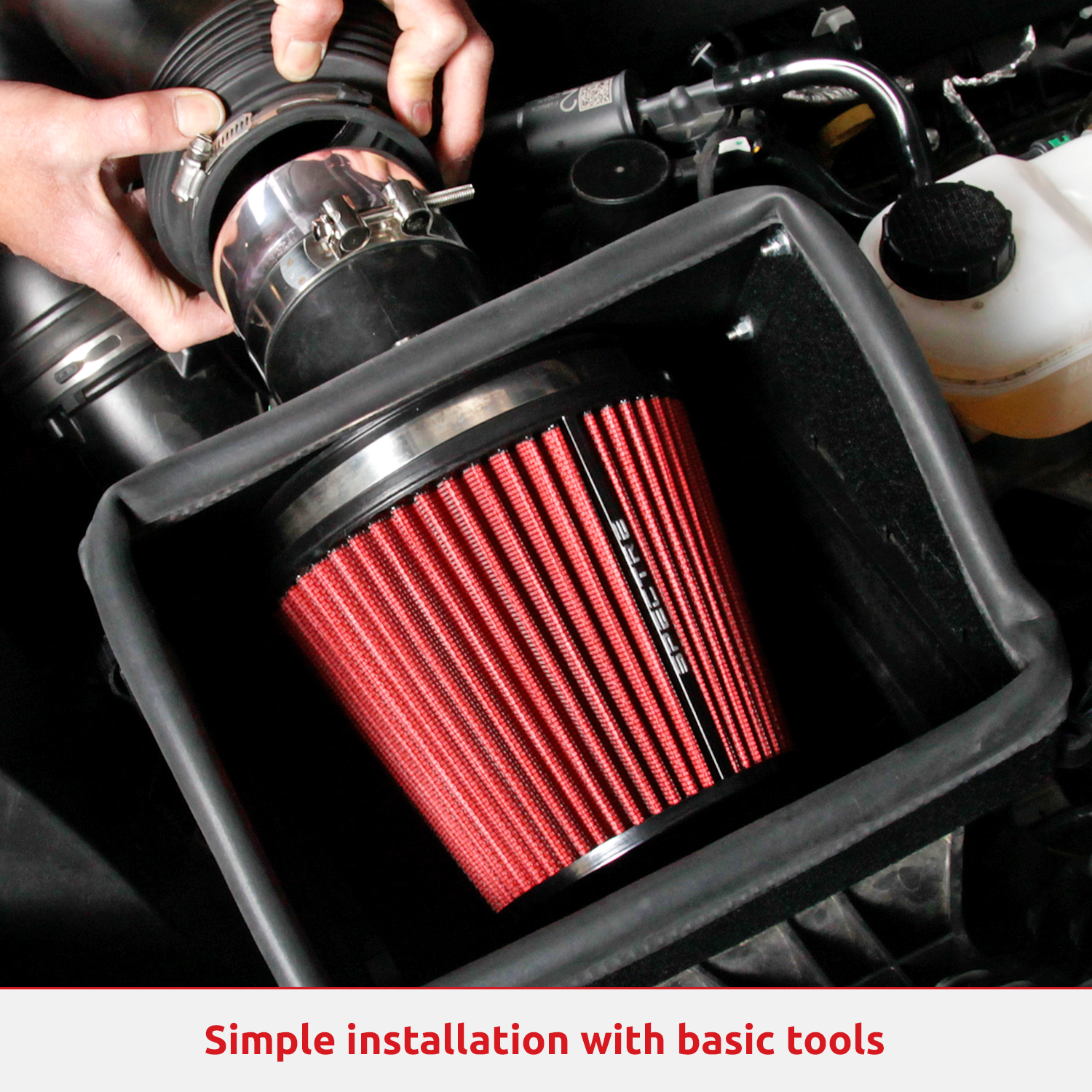 Spectre Performance Cold Air Intake System: Easy Installation, Engineered to Maximize Airflow, Boost Horsepower & Torque, SPE-9056