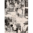 thumbnail image 5 of Well Woven Caila Grey Black Brush Stroke Abstract Geometric Area Rug 8x10 (7'10" x 9'10"), 5 of 8