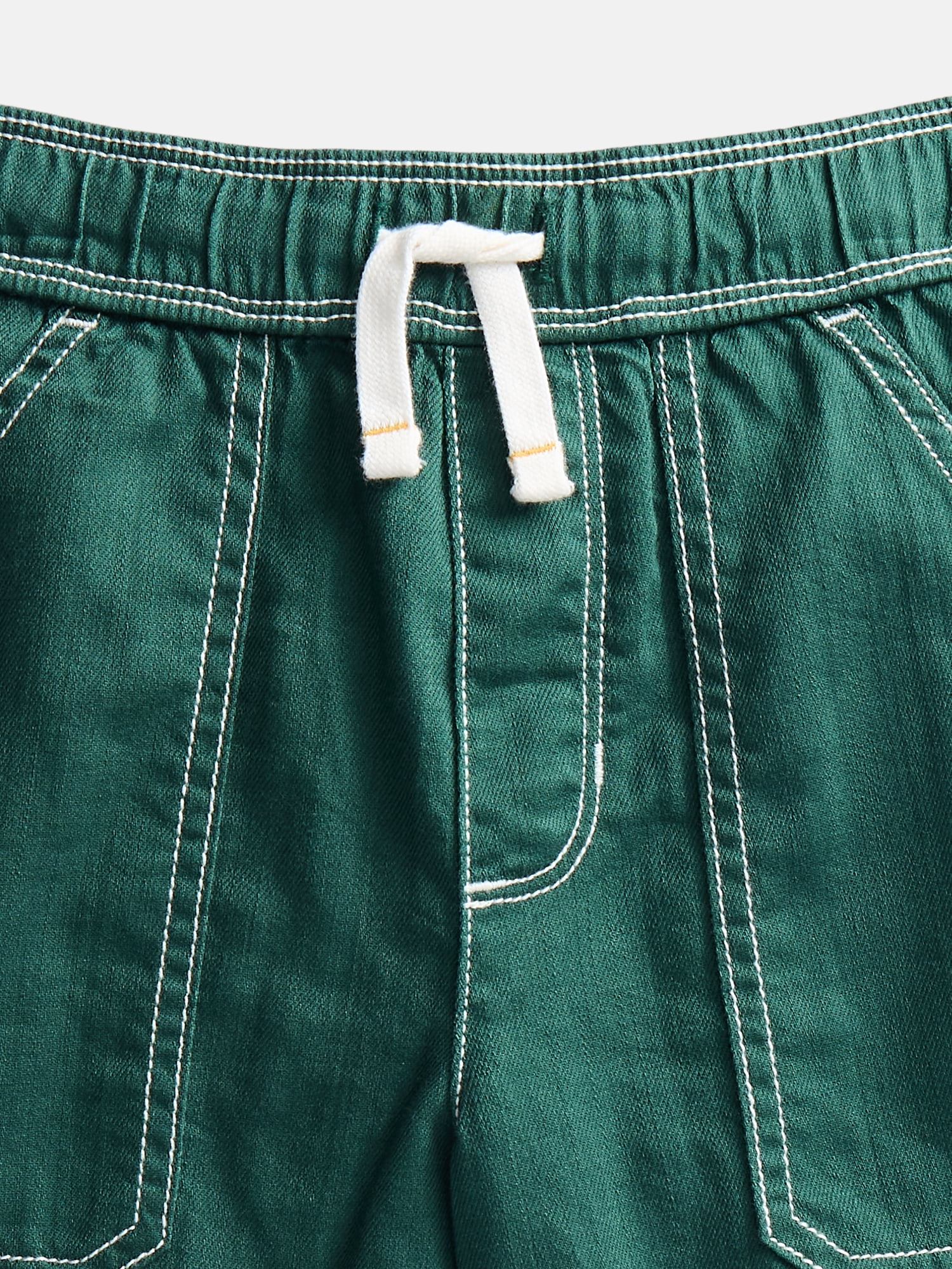 Wonder Nation Little Boys' Cotton Twill Shorts, Sizes 4-10