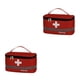 thumbnail image 2 of Injueey Botiquín de primeros auxilios, bolsas de medicina, ahorro de espacio, tela Oxford, caja médica, Camping, deporte, emergencia, Rojo Grande 2Conjunto, 2 of 6