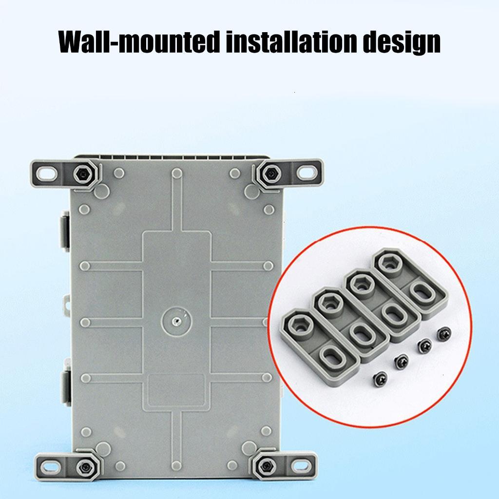Compacts Electrical Junction Box for Indoor Outdoor Power Case Junction Box