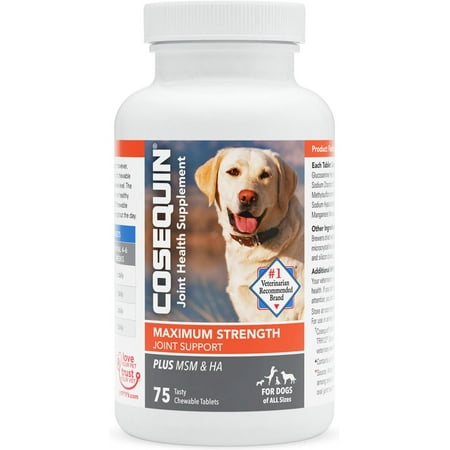 UPC: 0755970407266 | Cosequin Maximum Strength Chewable Tablet for Dogs 75ct