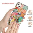 thumbnail image 2 of Life Motto Case Compatible with iPhone 14 Plus,Aesthetic Art Design TPU Bumper Cover Case, 2 of 5
