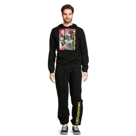 My Hero Academia Men's & Big Men's Hoodie and Sweatpants Outfit Set, 2-Piece, Sizes S-XL