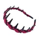 thumbnail image 4 of Diadema sencilla con accesorios para el cabello, banda ondulada para regalar a adolescentes, mujeres y niñas. Rojo, 4 of 9