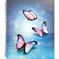 thumbnail image 1 of Hilroy Butterfly Blue Notebook, 1 of 3
