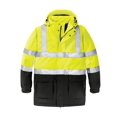 thumbnail image 5 of Port Authority Men's 107 Class 3 Safety M Safety Yellow/Black/Reflective, 5 of 5
