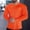 Orange, variant on Gephdiin Compression Shirt Men Long Sleeve Shirts for Men Fitness Sports Quick Frying T Shirt Round Neck Tight Elastic Bottoming Top Workout Shirts for Men Mens Shirts Polyester Orange L