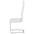 thumbnail image 3 of Montclair Upholstered Dining Side Chair White (Set of 4), 3 of 11