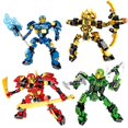 thumbnail image 2 of Regalo Ninja New Legacy Kai Jay Zane Lloyd Mech Super Armor Robot Figuras Bloques de construcción Kit Ladrillos Película clásica Modelo Juguetes para niños, 2 of 3