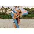 thumbnail image 3 of Oniva 5.5 Ft Portable Beach Umbrella with UPF 50 plus Sun Protection and Tilt Pole, Phoenix Stripe, 3 of 11