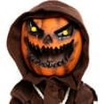 thumbnail image 4 of Spooktacular Creations Scary Scarecrow Pumpkin Bobble Head Costume for Child, with Pumpkin Halloween Mask, Juniors Dress UP Suit, S, 4 of 6