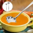 thumbnail image 2 of 2 cucharas para salsa de restaurante, cucharas de cocina, cucharas para servir salsa, cucharas culinarias, 2 of 8