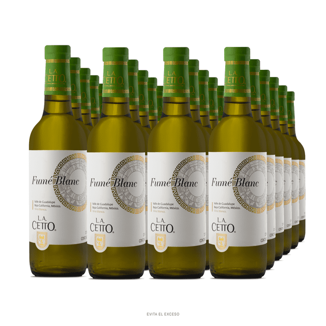 Fume Blanc L. A. Cetto Caja de 24 Botellas de 375ml