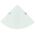 thumbnail image 1 of Estantería de esquina VidaXL Glass White 35x35 cm VidaXL Glass, 1 of 7