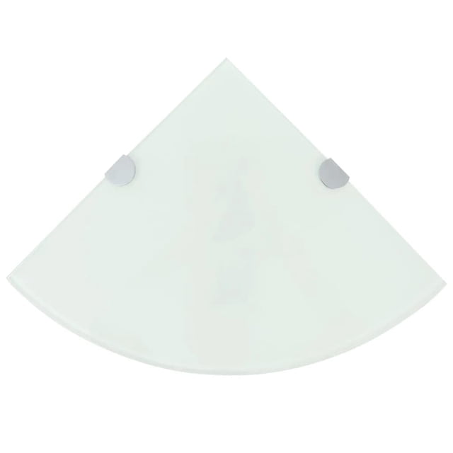 Estantería de esquina VidaXL Glass White 35x35 cm VidaXL Glass
