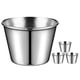 thumbnail image 3 of Tazas para salsa y aderezo de ensalada, recipientes pequeños para condimentos, de acero inoxidable, 4 Uds., 3 of 6