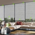thumbnail image 1 of Yoolax Motorized Blind Remote Control Smart Roller Shade(Foggy Grey,57"W x 72"H), 1 of 6