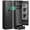 4-5 Fingerprint, variant on Silkight Gun Safe, 4-5 Fingerprint Gun Safe ,Long Gun Cabinet for Handgun, Quick Access Gun Storage for Handgunand Shotguns,1 Compartments with Drawers,Adjustable Gun Support & Shelf