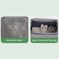thumbnail image 3 of Bolsa de Mascotas Portátil Pequeña Bolsa de Mascotas Transpirable Bolso Al Aire Libre de Hombro Portátil de Moda para Mascotas para Perros Pequeños y Gatos de Gran Espacio, 3 of 7