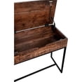 thumbnail image 6 of Hawthorne Collections Lakewood Solid Acacia Wood Console Table - Brown, 6 of 10