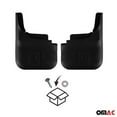 thumbnail image 6 of OMAC Mud Guards Splash Mud Flaps fits Nissan Rogue Sport 2017-2022 Black 2Pcs, 6 of 9