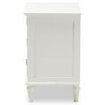 thumbnail image 4 of Baxton Studio SED2MCAL2Wa Venezia French-Inspired Rustic White Wash Wood 3-Drawer Nightstand, 4 of 8