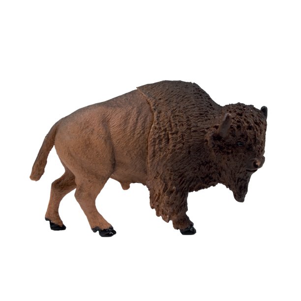 Mini Animal Adventure Replica Buffalo from Deluxebase. Small sized