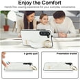 thumbnail image 5 of Allytechgroup for Samsung Galaxy S25 Case, Premium PU Leather Shockproof Ring Holder Kickstand Hand Strap Drop Protection Stylish Phone Case for Samsung Galaxy S25, White, 5 of 8