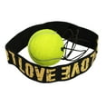 thumbnail image 1 of Diadema de pelota de reflejo de boxeo, pelota de reflejo en cuerda con diadema, pelota de lucha de boxeo de reflejo, ajustable para ejercicio, mujeres Pelota de tenis de 60 g., 1 of 8