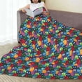 thumbnail image 6 of Sikiie Funny Owls Ultra-Soft Micro flannel Blanket Luxury All Seasons Warm Blanket for Bedding Sofa and Travel (4 sizes)-40"x30", 6 of 7