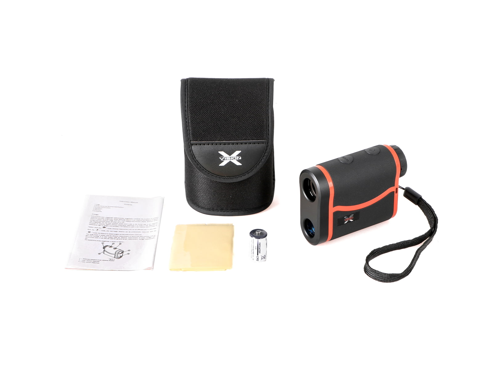 X-Vision Rangefinder 6x OLED, 1640yd / 1500m, Black, Small