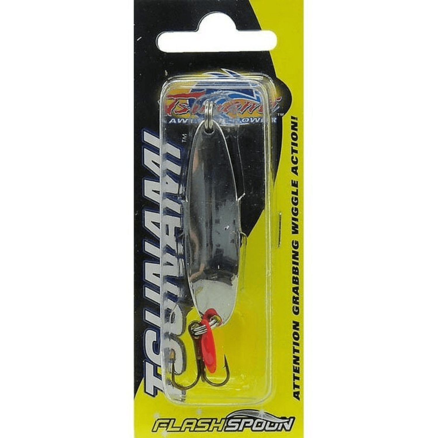 Tsunami Flash Spoon Fishing Lure 1/2 oz. – Chrome Finish