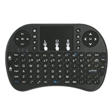 2.4GHz Wireless Keyboard with Touchpad Mouse Handheld Remote Control for Android TV BOX PC Smart TV (Best Remote Desktop For Android 2019)