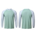 thumbnail image 2 of zbxnLI Mens Long Sleeve Shirts Athletic T-Shirts Gym Workout Running Crew Neck Basic Tee Shirts for Men, 2 of 3