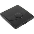 thumbnail image 1 of OULII Organiseur de Roseaux en ABS Noir Boîte de Rangement Portable Support de Roseaux Imperméable Durable, 1 of 8