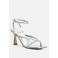 thumbnail image 6 of Crush It Diamante Mid Heel Sandal, 6 of 9
