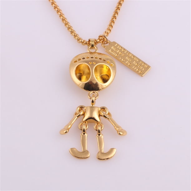 Collar para mujer, joyería para mujer, joyería para mujer, nueva tendencia de moda hip-hop occidental para hombres y collar de diamantes con la letra W, collar de moda