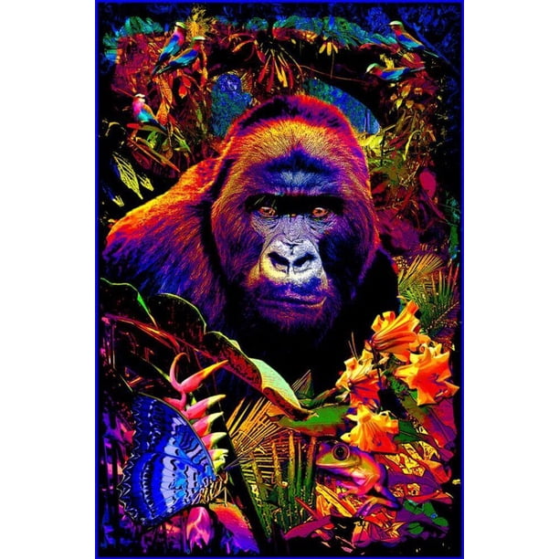 Gargoyle Watch Non-Flocked Blacklight Poster 24 x 36