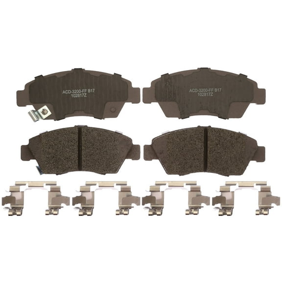 Disc Brake Pad Set Fits select: 2007-2008 HONDA FIT, 1994-1995 HONDA CIVIC EX