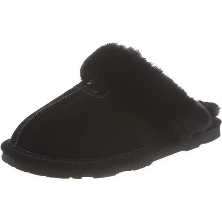 Bearpaw 671w-011-8 Loki II Slide Slippers for Womens, Black - Size 8