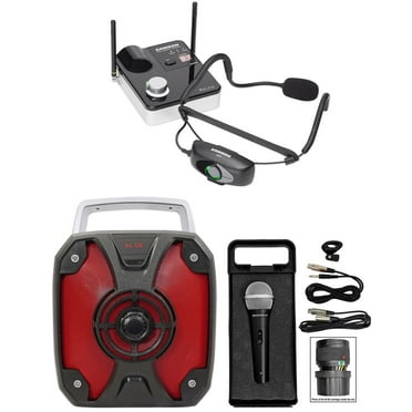 Samson AIRLINE 99M Rechargeable Wireless Fitness Headset Rockbox Microphone