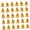2, variant on AOOOWER Gold Buddhas Statues Buddhas Figurines for Home Office Feng Shui Decors Miniature Buddhas Sculptures Ornament Collections