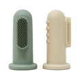 thumbnail image 1 of mushie Brosse à Dents pour Bébé (Sable à Bascule cambridge) Pack de 2, 1 of 4