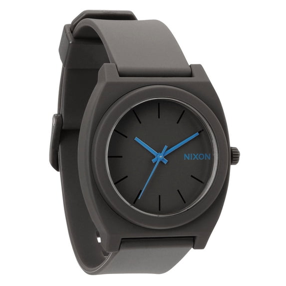 Nixon A119650 Men's The Time Teller P Matte Drab Dial Matte Drab Plastic Strap Watch