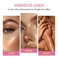 thumbnail image 3 of Iluminador en crema de 8 colores para mujeres maduras. Apto para piel seca y madura. Iluminador facial ligero e impermeable para un maquillaje luminoso. Alta definición óptica., 3 of 8