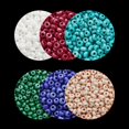 thumbnail image 4 of 90 Pcs 10mm Verre Mélangé Perles d'Espacement Lâches Rondes pour la Fabrication de Bijoux Accessoires de Bricolage, Rouge, 4 of 5