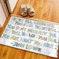 thumbnail image 4 of Positive Rugs, Rug, Bridesmaid Gift Rugs, Quote Rugs, Soft Rugs, Office Decor Rug, Rugs, Outdoor Rug, Kitchen Rugs, Home Decor, 2.6'x4' - 80x120 cm, 4 of 4